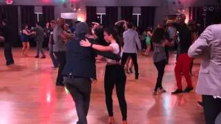 Salomon & Jessica Szota social dance at Salsa Dura Houston