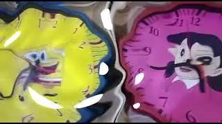 *Customized Kids Clock Size 8x 8 inch Random Colors▪️Making Required 2 Working Days*Price Rs 999-*