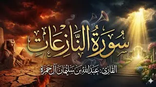 سورة النازعات | تلاوة خاشعة للقارئ | عبد الله بن سليمان آل حمزة 