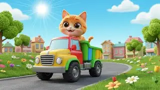 Big Wheels Little Wheels Truck | Fun Kids Song for Toddlers to Learn Vehicles and Sizes 🚚