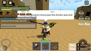 How to get Anubis axe and adventure knife king piece