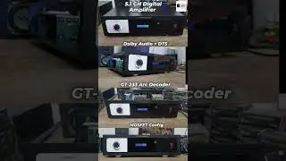 New Project 5.1 CH Digital Audio Amplifier /Remote Function #reels #amplifiers #dolbysurround #diy