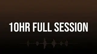 Pure Brown Noise 10 Hours | ADHD Concentration & Relaxation