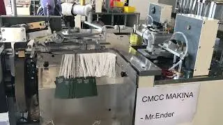 AS-350H double pieces tag stringing machine :testing cotton rope