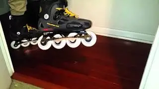 Rollerblade Twister Pro 2015-Bones Ceramic Bearing