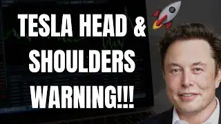🔥 TESLA HEAD & SHOULDERS WARNING! TSLA, SPY, QQQ, NVDA, AAPL, BTC, & AMZN PREDICTIONS! 🚀