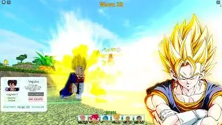 5 Star Vegito Showcase in All Star Tower Defense [CODE]