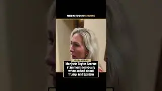 MTG Stammers Nervously when asked about TRUMP and EPSTEIN