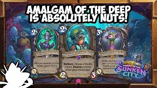 Can Amalgam of the Deep Save Even Shaman? | Sunken City Theorycrafts | Wild Hearthstone