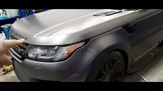2014-2017 Range Rover Front seat rear panel removal.