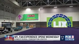 Super Bowl Experience: A sneak peek inside the Morial Convention Center