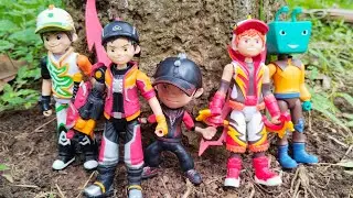 Mencari dan Review Mainan FGURA BoBoiBoy Galaxy BoBoiBoy Gentar BoBoiBoy Nova BoBoiBoy Sori