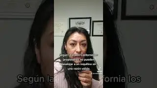 Lo que necesitas saber sobre los desalojos en California. #california #eviction #ab1482