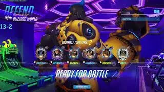 DANNEDD DOOMFIST GAMEPLAY OVERWATCH SEASON 33 TOP 500