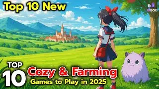 Top 10 New Farming & Cozy Games to Play in 2025