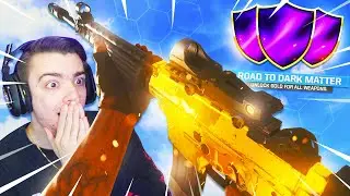the GOLD KRIG 6... WOW! 😍 (ROAD TO DARK MATTER) - Black Ops Cold War Dark Matter Camo