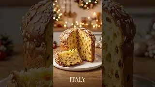 Panettone (Włochy) ~ 41. danie przynoszące szczęście na powitanie Nowego Roku ❤️ #shortfeed1117 #...