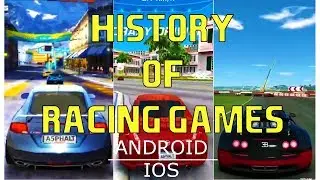 HISTORY/EVOLUTION of RACING GAMES | ANDROID | IOS | 2008 - 2017