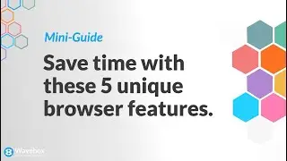 Save Time with 5 Unique Browser Features.