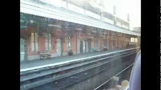 ARRIVING INTO SHREWSBURY ONBOARD ATW CLASS 175S 180812 avi 2