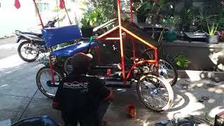 Membuat mobil gowes