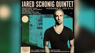 The Speakeasy Sessions Nov. 17: Jared Schonig Quintet