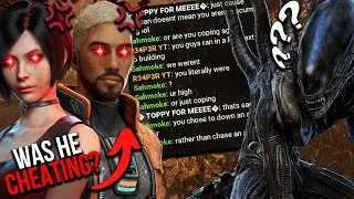 CRINGE Survivors call me SCUM for KILLING! | Dead by Daylight
