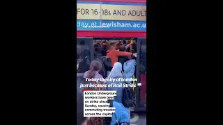 Social media videos show impact of London Underground strikes