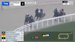 Gulfstream Park January 22, 2026 Race 4