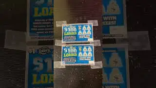NEW TICKET: TWO $100 LOADED #lottery #newtickets #shorts