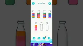 # water sort puzzle level -18 #trending shorts # viral shorts #Get 5&times;  views