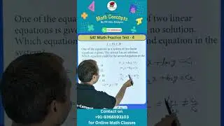 SAT Math Q # 46 Practice Test - 4 : Mastering the SAT Math #digitalsatmath #digitalsat #satmath #sat