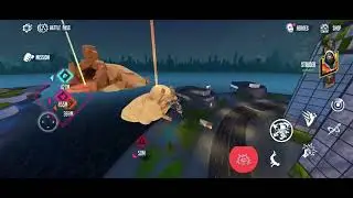 Boss fight in spider fighter 3 