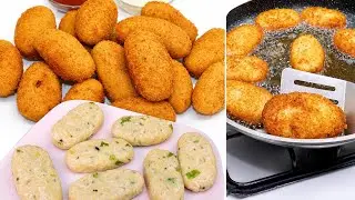 Chicken Potato Nuggets lunch box Recipe instant and yummy recipe for kids #fatimajaanrecipes