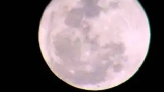 Moon Video Shot using the GE G100 Digital Camera