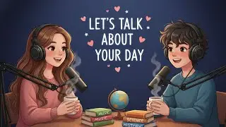 Let's Talk About The Day | Easy English Practice Conversation | English Podcast