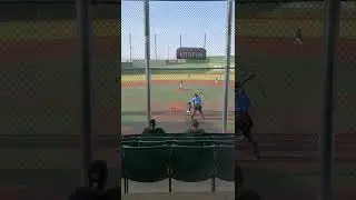Johnny Ray smashes the ball ⚾️ #22