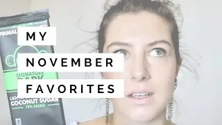 NOVEMBER FAVORITES! Beauty, snacks, gift ideas and more | Nicole M. Caruso