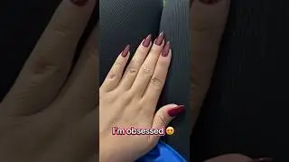 Obsessed with this nail color 💅🏻 #nails  #nailart  #nailtech  #shorts  #shortvideo