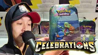 Opening Pokemon Mini Tins | Celebrations