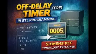 Учебное пособие по TIA Portal | Пошаговое моделирование для начинающих | Таймер задержки выключен...
