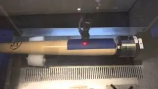 Baseball bat laser engraving