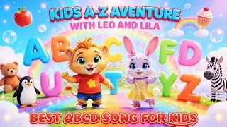 BEST ABCD SONGS FOR KIDS | LEARN ALPHABETH | KIDS A-Z ADVENTURE