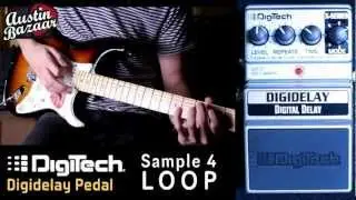 Digitech X-Series XDD DIGIDELAY Digital Delay Pedal Demo