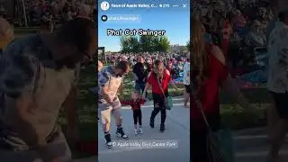 @PhatCatSwingerTube at @TownofAppleValleyCa  #2025summer #summerconcertseries #handjive