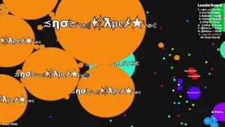 First Agar io gameplays ! Insane splitrun with Apex 1