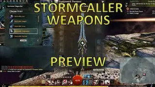 Guild Wars 2 - Stormcaller Weapons Preview