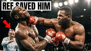 Mike Tyson Almost Killed Frank Bruno Before the Ref Saved His Life