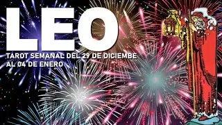LEO ♌ ¡¿CREÍAS QUE NO?! ¡MIRA ESTO! 🎉🎉🎉  ♌ ❤️ TAROT SEMANAL 🌟 Amor Trabajo Dinero