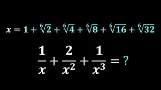A Nice Algebra Simplification | Math Olympiad | Give It a Try!